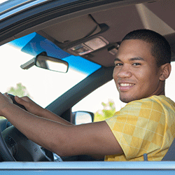 Young driver with full G licence